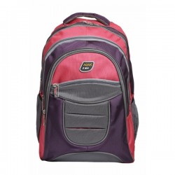 Aqsa ALB57 Fashionable Laptop Bag (Wine and Pink)